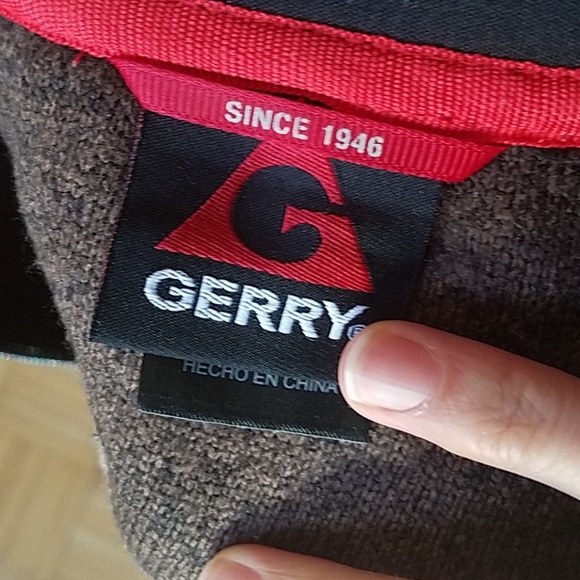 Brown Men's Gerry Zip up Jacket - Picture 4 of 5